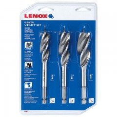 LENOX Bi-Metal Utility Bits 3 Piece Set