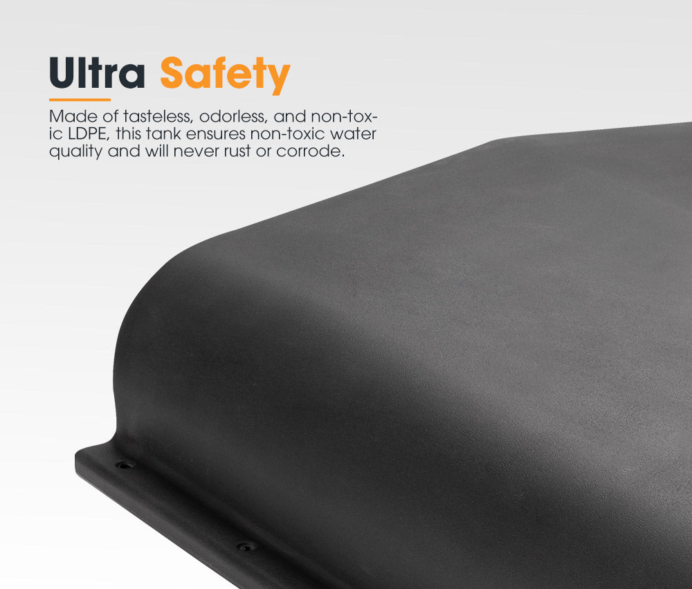 SAN HIMA 120L Caravan Water Tank Black