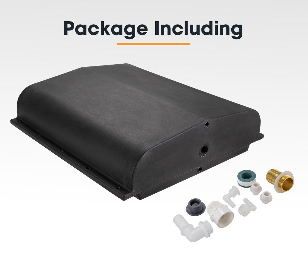 SAN HIMA 120L Caravan Water Tank Black