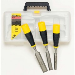 Stanley Chisel Set Dynagrip 3 Piece