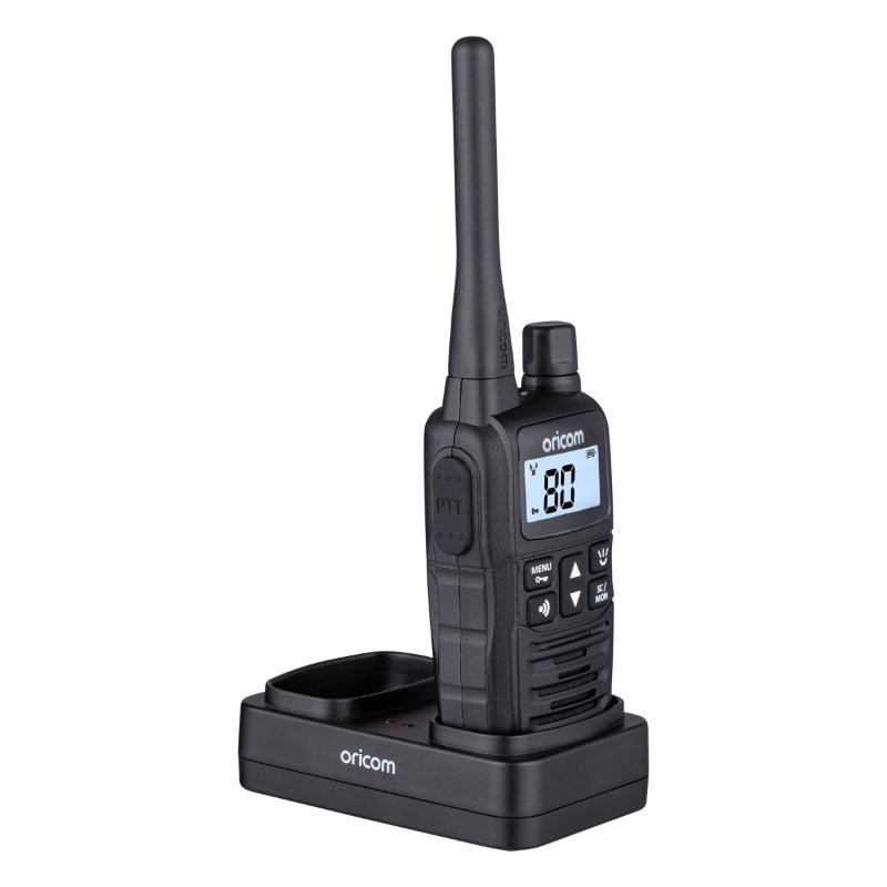 Oricom 2 Watt Handheld UHF Radio Twin Pack