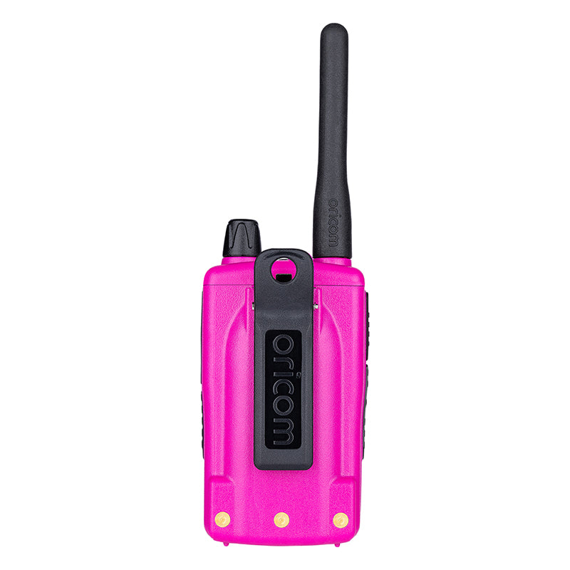 Oricom 5 Watt IP67 Waterproof Handheld UHF CB Radio PINK