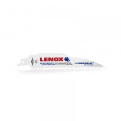 LENOX 6" 6TPI Demolition Reciprocating Saw Blades 5 Pack