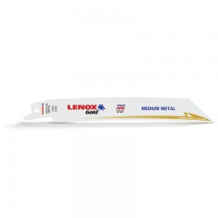 LENOX GOLD POWER ARC 6" 18TPI Reciprocating Saw Blades 5 Pack