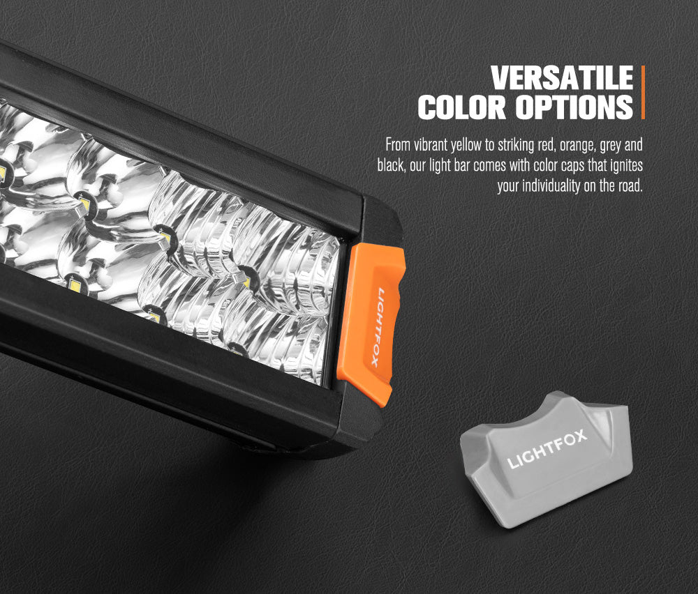 Lightfox 22inch Rigel Osram Laser LED Light Bar Dual Rows Combo Driving Lamp