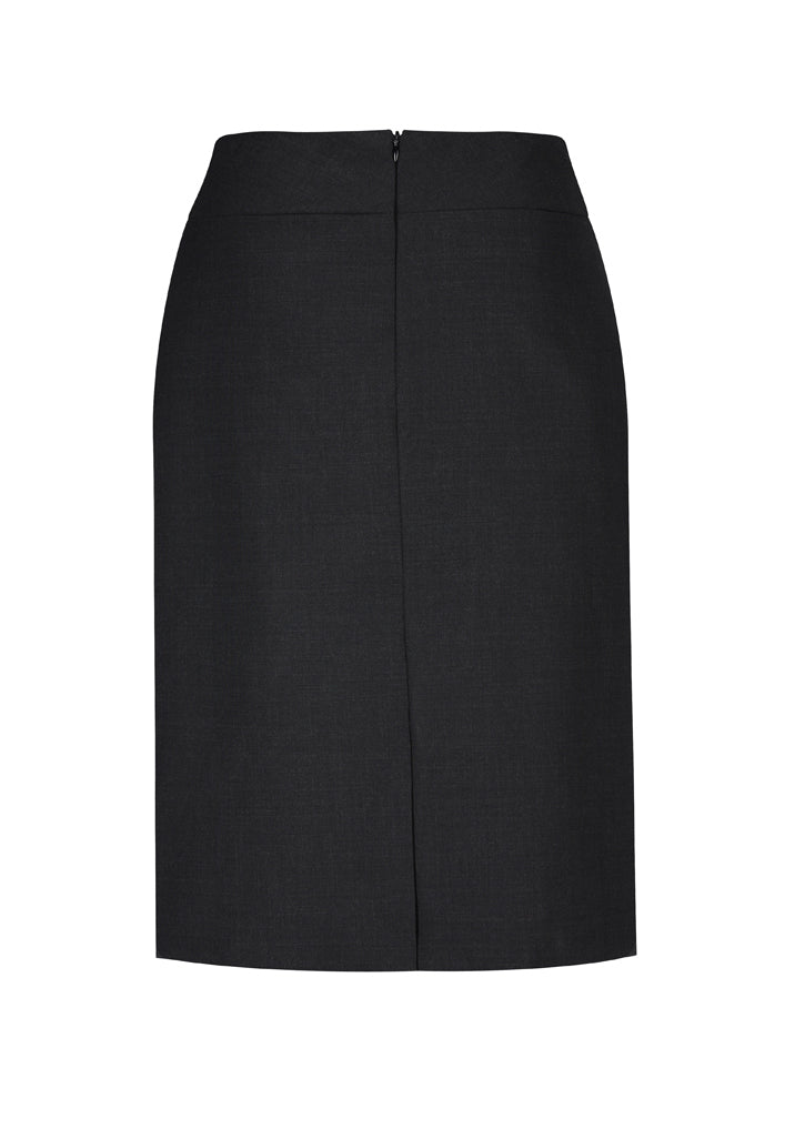 Biz Corporates Comfort Wool Stretch Womens Relaxed Fit Skirt