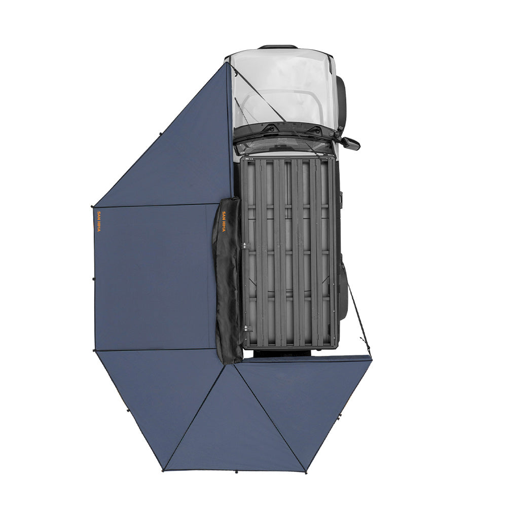 San Hima 270 Degree Free-Standing Awning-Passenger Side 600D Oxford UPF50+ 4X4