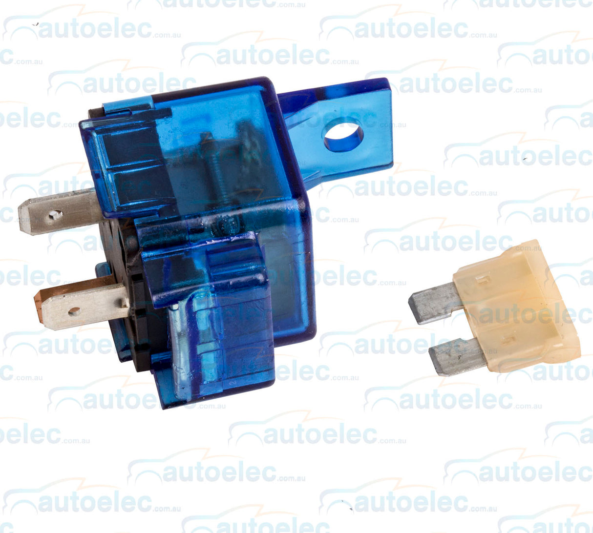 Hella 12V Volt 25A Amp 4 Pin Mini Single Relay Normally Open + Inbult Fuse 3076