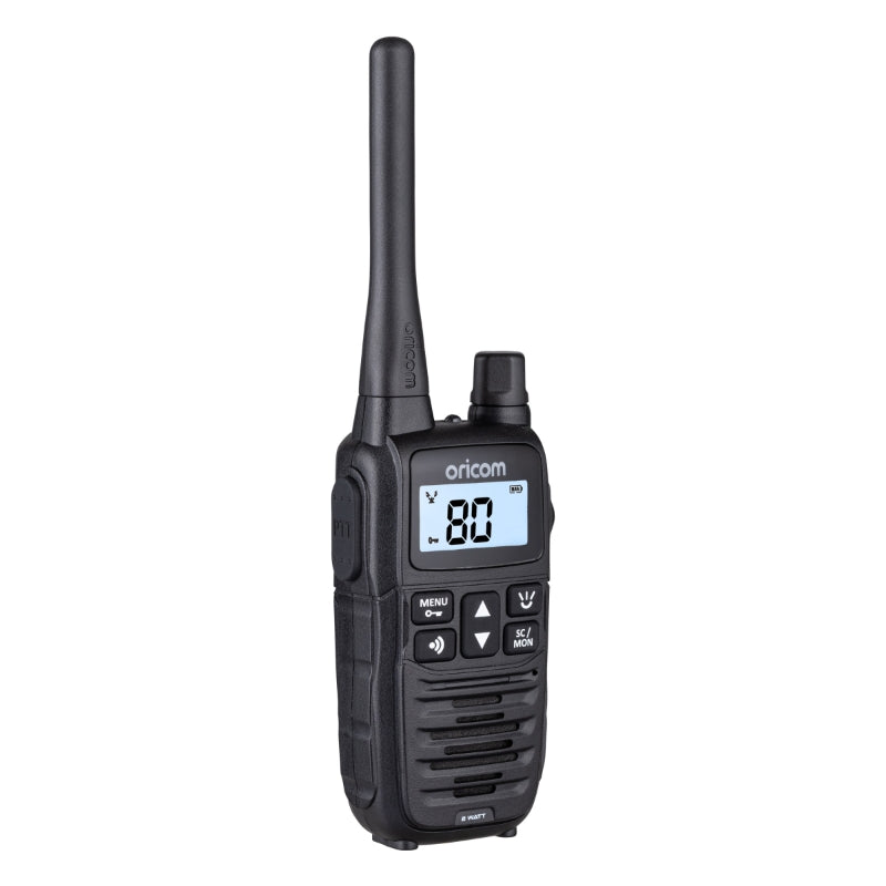 Oricom 2 Watt Handheld UHF Radio Single Pack