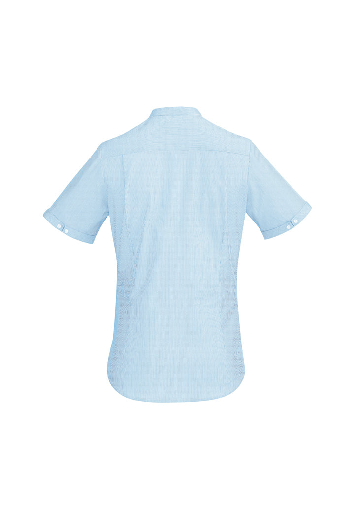 Biz Corporates Bordeaux Womens Short Sleeve Shirt