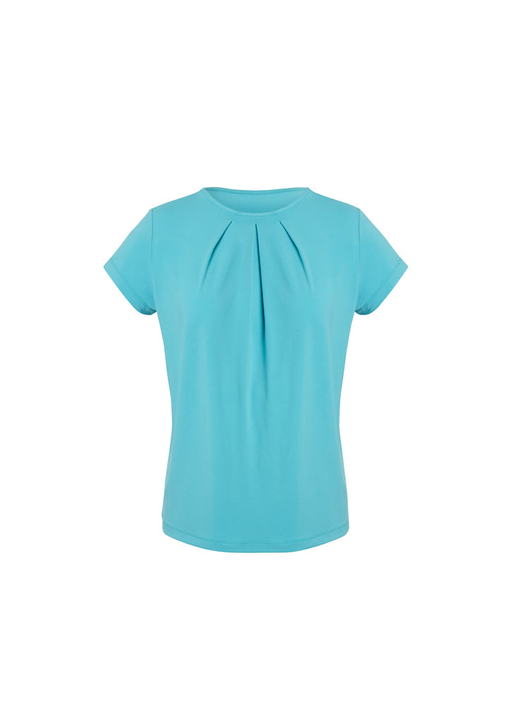 Biz Corporates Blaise Womens Short Sleeve T-Top Size