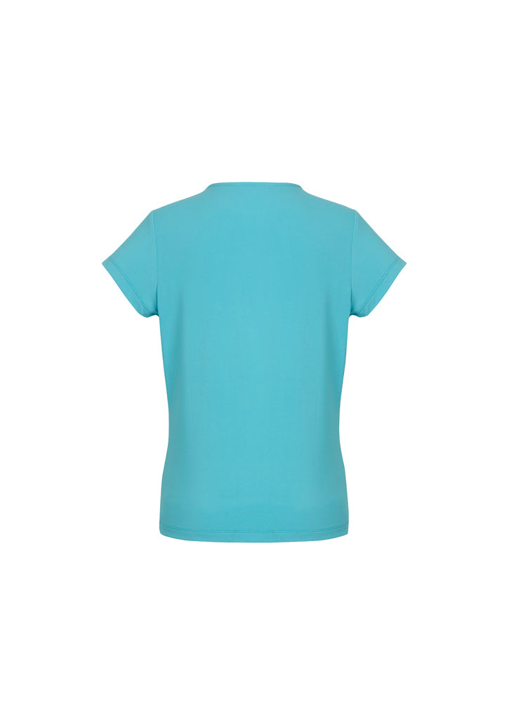 Biz Corporates Blaise Womens Short Sleeve T-Top Size