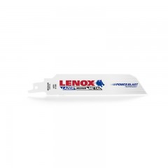 LENOX 6" 18TPI LAZER Reciprocating Saw Blades 5 Pack