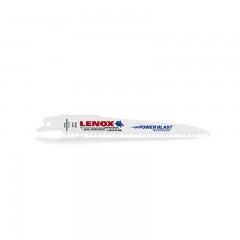 LENOX 6" 6TPI POWER BLAST Bi-Metal Reciprocating Saw Blades 5 Pack