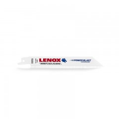 LENOX 6" 10/14TPI POWER BLAST Bi-Metal Reciprocating Saw Blades 5 Pack