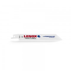 LENOX 6" 18TPI POWER BLAST Bi-Metal Reciprocating Saw Blades 5 Pack