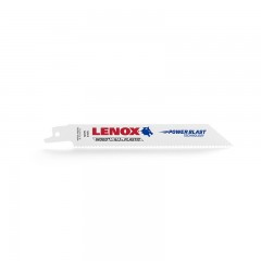 LENOX 6" 10TPI POWER BLAST Bi-Metal Reciprocating Saw Blades 5 Pack