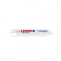 LENOX 6" 14TPI POWER BLAST Bi-Metal Reciprocating Saw Blades 5 Pack