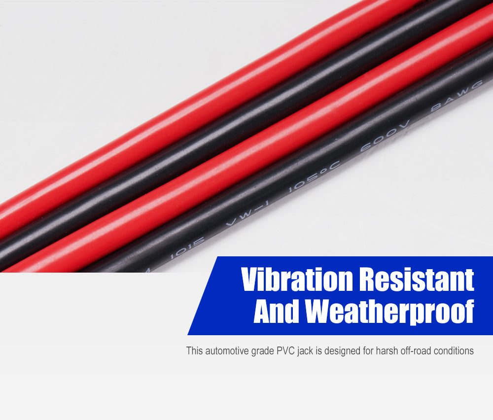 ATEM POWER 50A Wiring Kit 12V 6m Anderson Style Plug Battery Cable Quick Connect