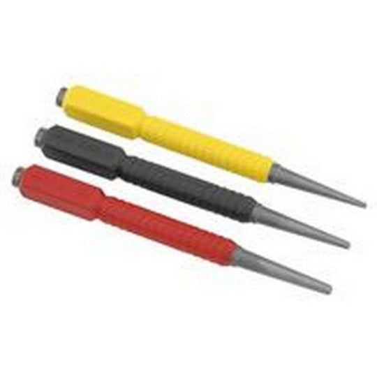 Stanley Cushion Grip Nail Punch Set 3 Piece 58-930