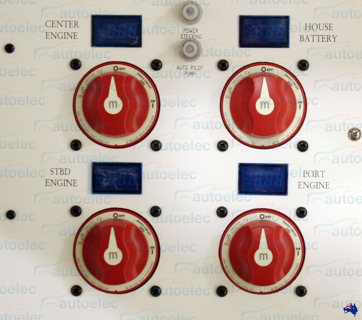 Blue Sea On Off Selector Select Master Disconnect Marine 12 24 Kill Switch 6006