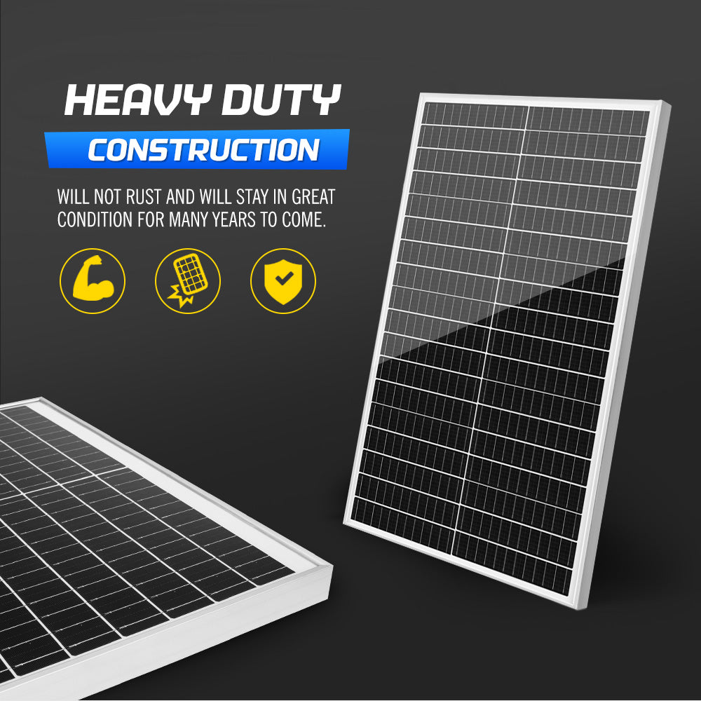 ATEM POWER 60W Solar Panel 12V Mono Generator Caravan Camping Battery Power Charging