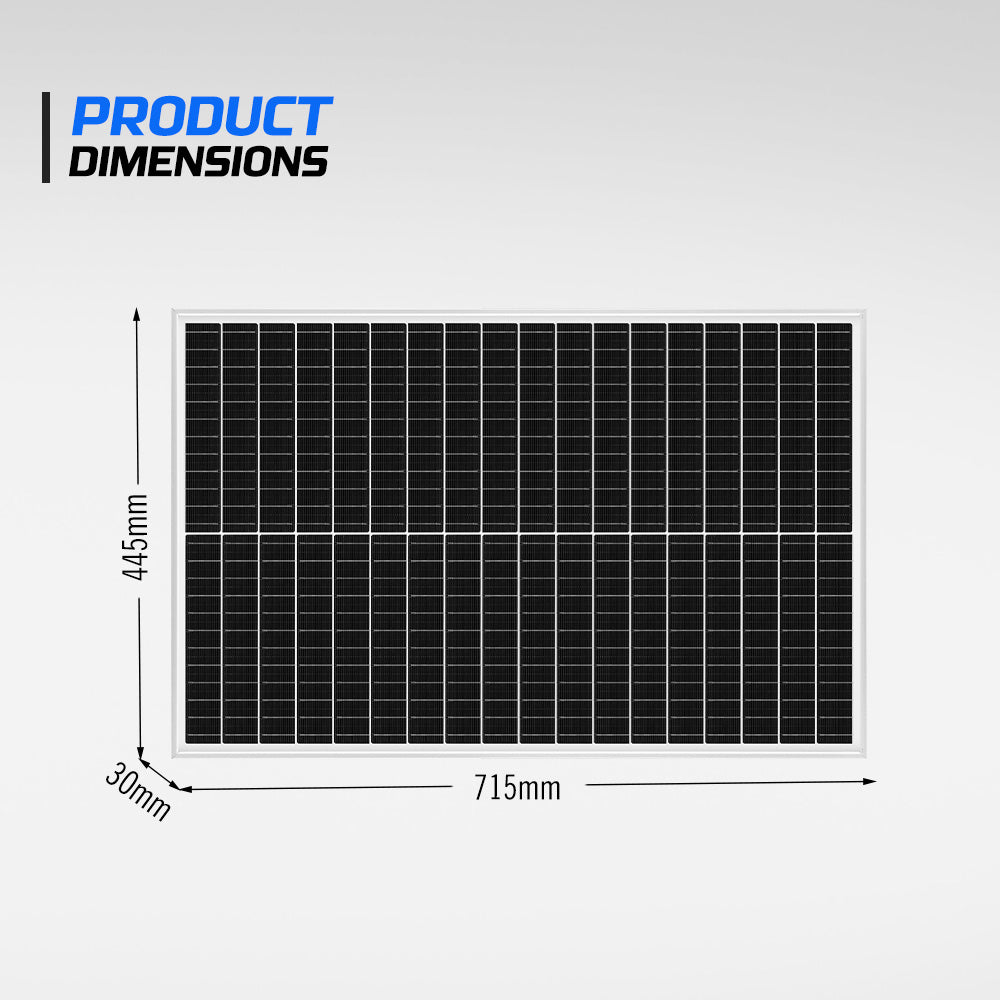 ATEM POWER 60W Solar Panel 12V Mono Generator Caravan Camping Battery Power Charging
