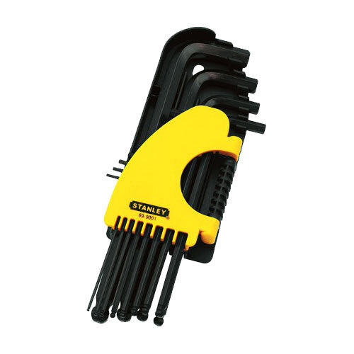 Stanley 12 Piece Imp Hex Key Set Ball Type 69-9001