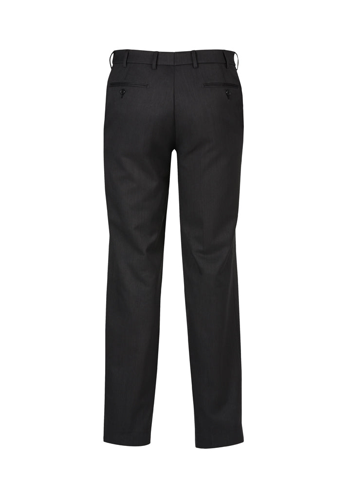 Biz Corporates Cool Stretch Mens Flat Front Pant Stout
