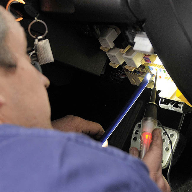 Narva Led Rechargable Cordless Inspection Work Light Probe L-Ion Battery 71308