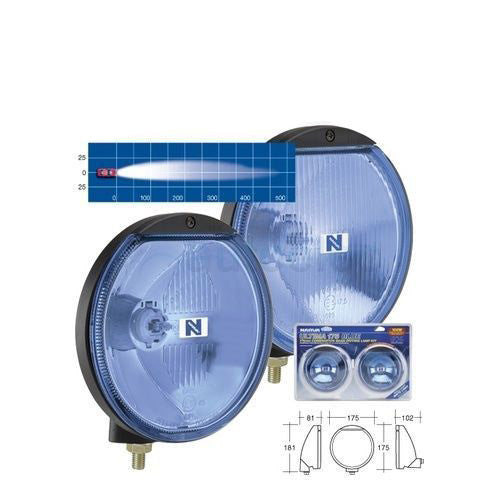 Narva Ultima Blue 175 Broad Beam Driving Lamps 100W