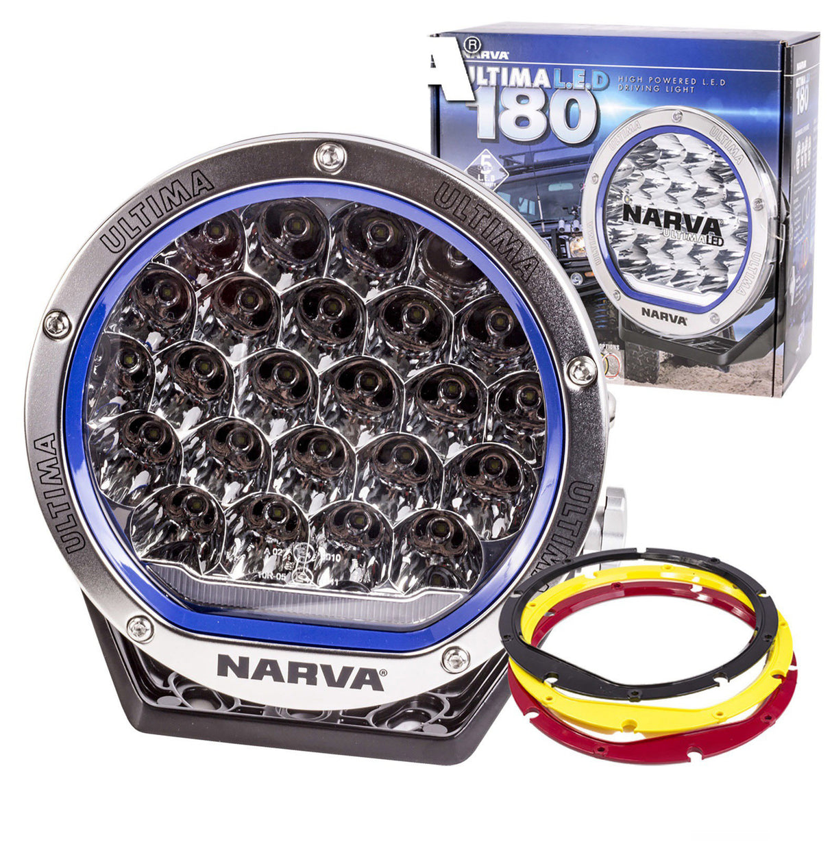 Narva Ultima 7 Inch 180Mm Led Driving Light Lamp 120W Offroad Spotlight 71730
