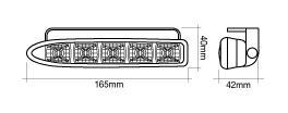Narva 9-33V Slim Led Drl Lamp Kit