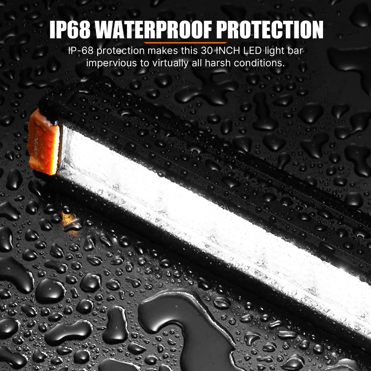 LIGHTFOX 30inch OSRAM LED Light Bar Spot Flood Combo Beam Driving Lamp Offroad 4x4