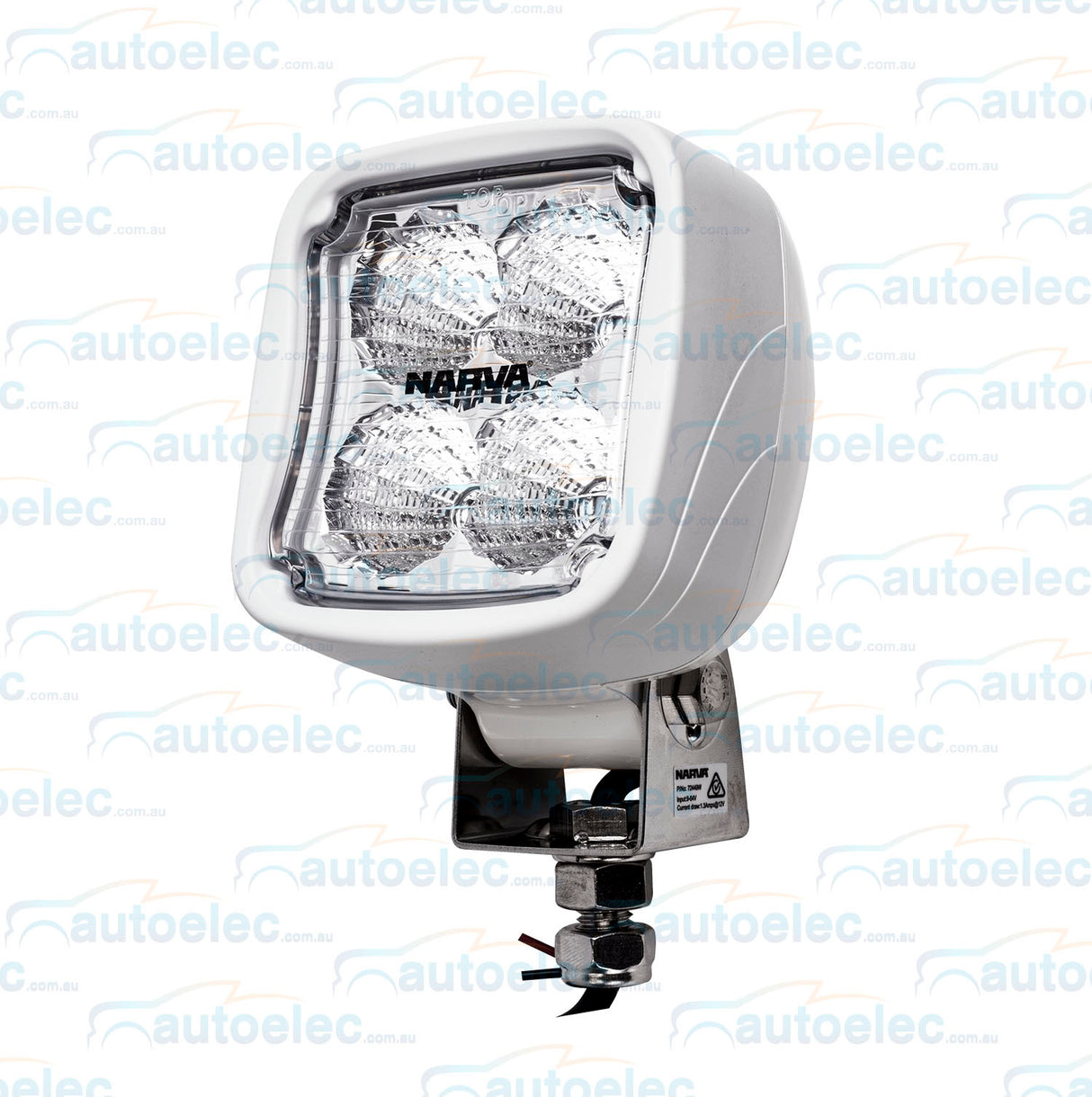 Narva Led Worklight Work Light Flood Beam 12V 12 24V 24 Volt White 72449W