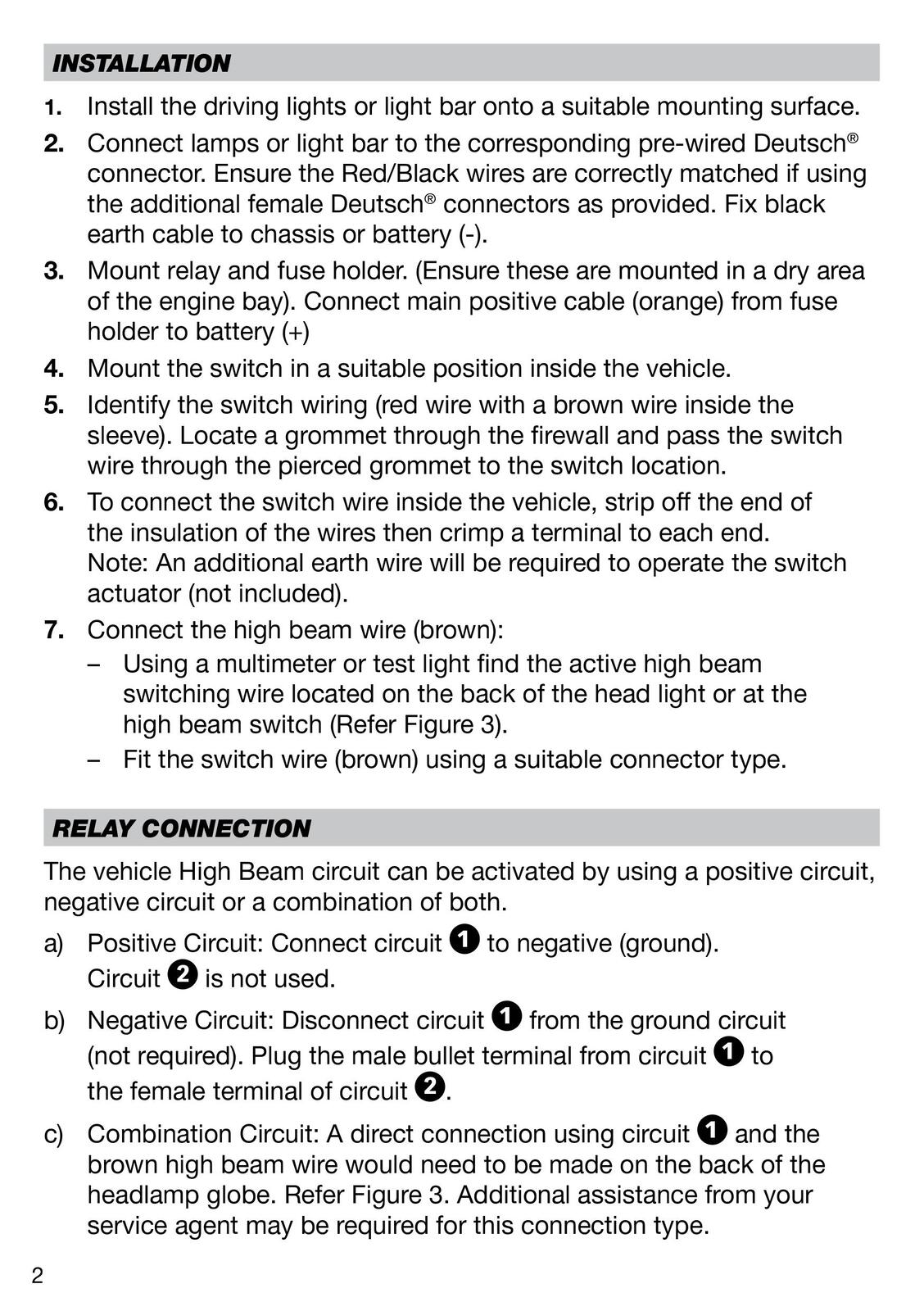 Narva 12V Relay Wiring Harness Loom