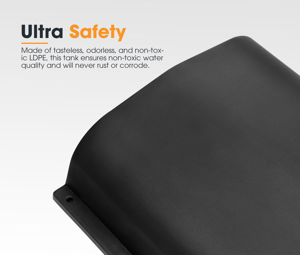 SAN HIMA 75L Litre Poly Water Tank Camper Trailers Caravans 4X4 4WD Truck