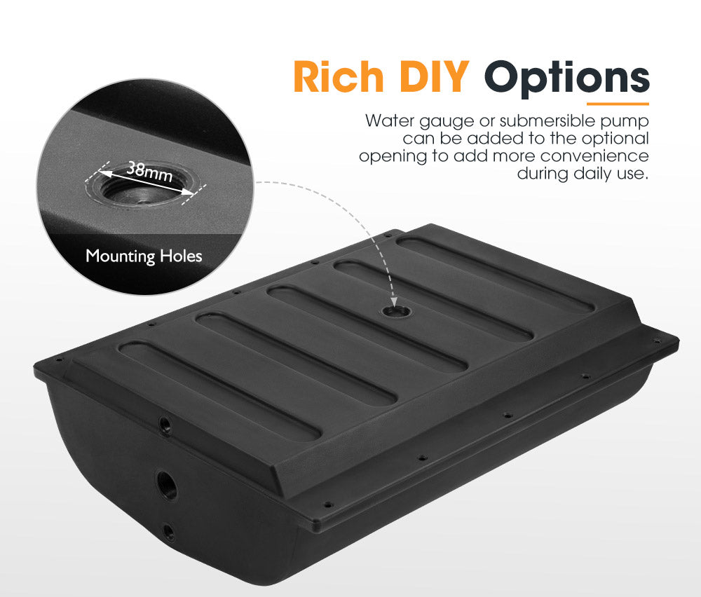 SAN HIMA 75L Litre Poly Water Tank Camper Trailers Caravans 4X4 4WD Truck