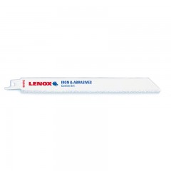 LENOX 8" Carbide Grit Reciprocating Saw Blades 2 Pack