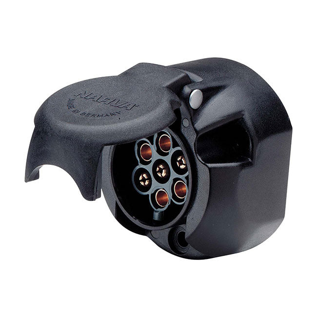 Narva 7Pin Lge Rnd Plast Skt Bl (1)