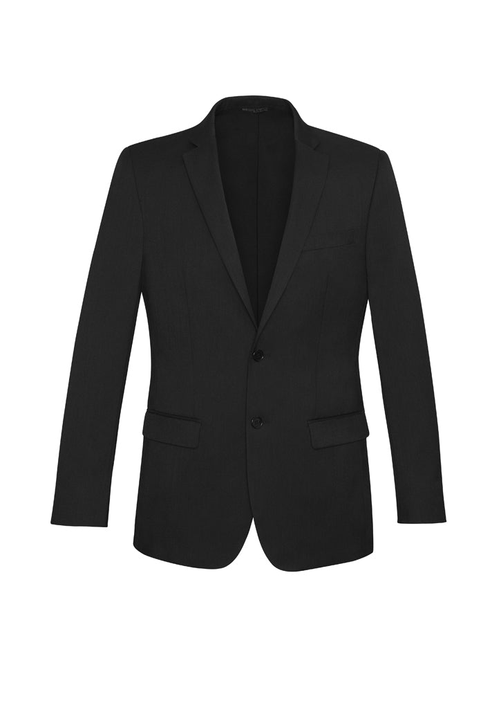 Biz Corporates Comfort Wool Stretch Mens Slimline Jacket