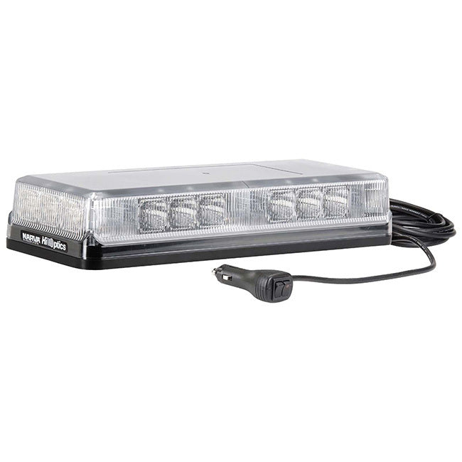 Narva Dual Led Low Profile Beacon Amber Double Flashing Light 12 24 Volt 85062A