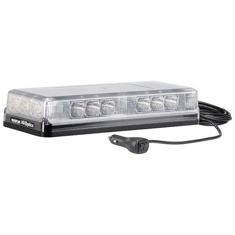 Narva Dual Led Low Profile Beacon Amber Double Flashing Light 12 24 Volt 85062A