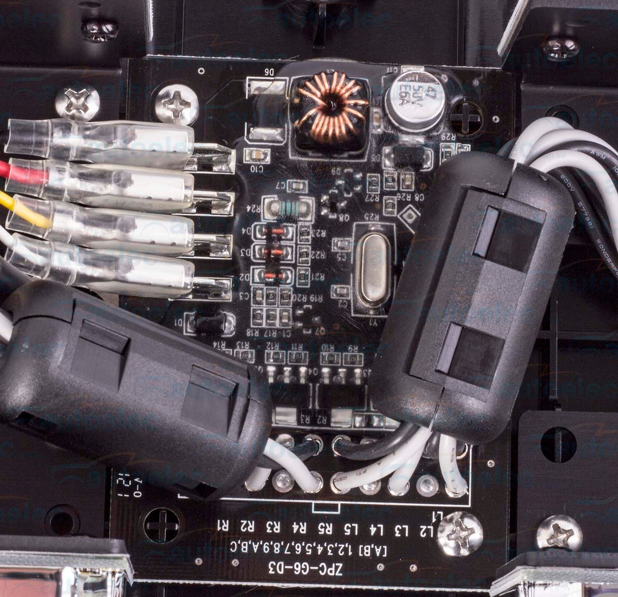 Narva Dual Led Low Profile Beacon Amber Double Flashing Light 12 24 Volt 85062A