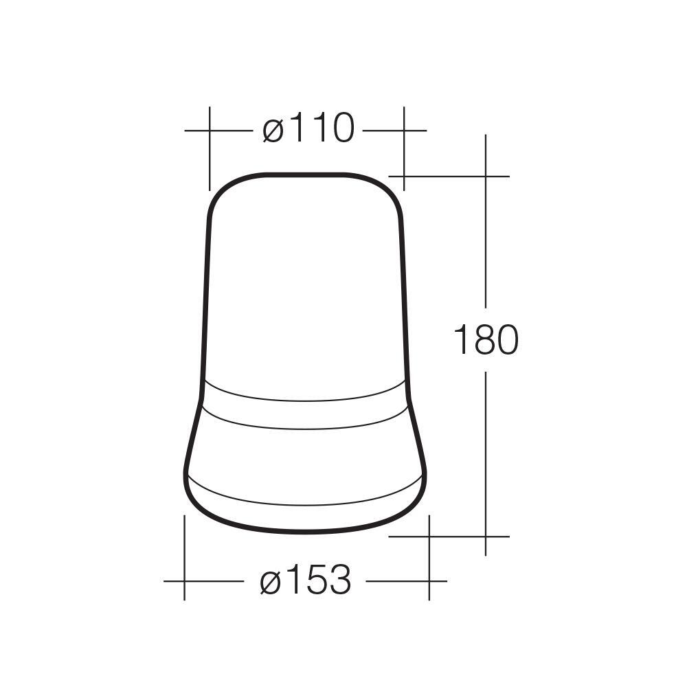 Narva Magnetic Rotating Light Beacon Amber Portable 12V Or 24V New 85658A
