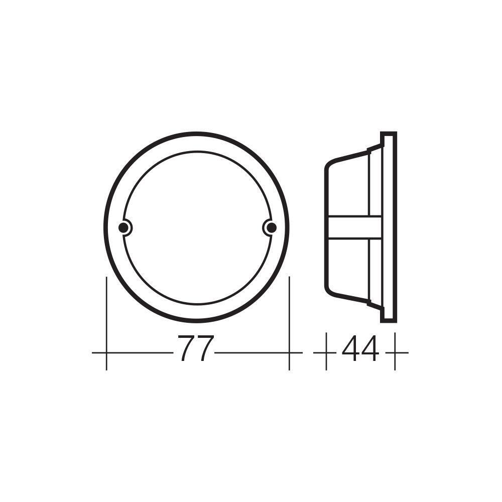 Narva Rear Indicator Lamp Amber