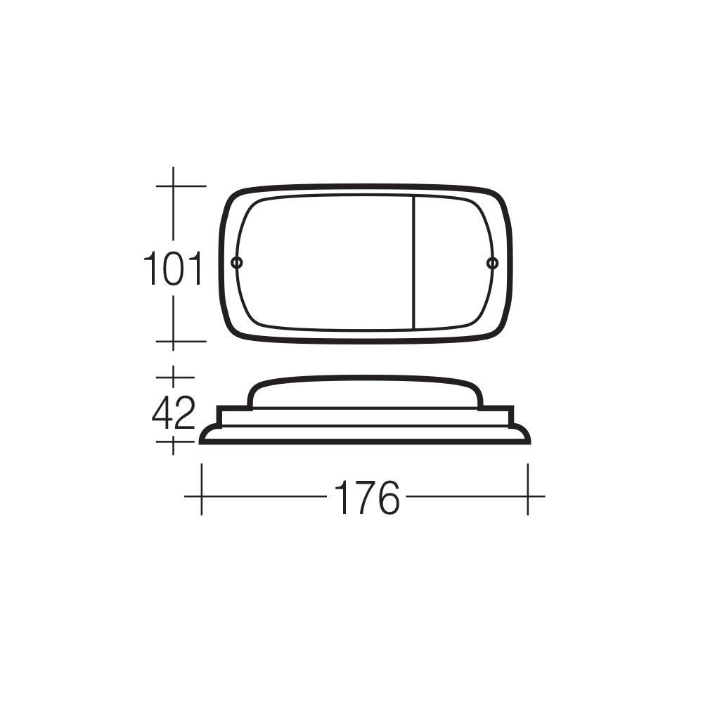 Narva Stop/Tail/Flasher Lamp (Bl)