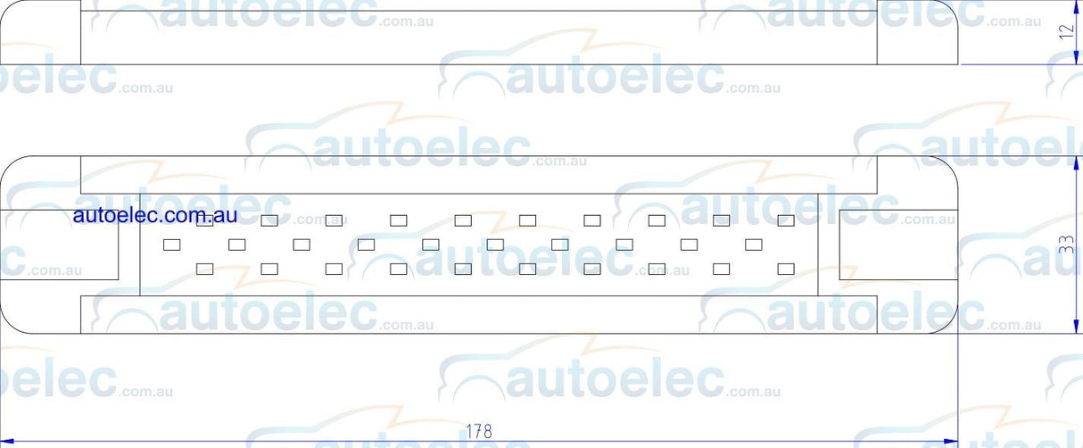 Narva Led Interior Strip Light Lamp 12V 12 Volt New L.E.D Caravan Boat 87541