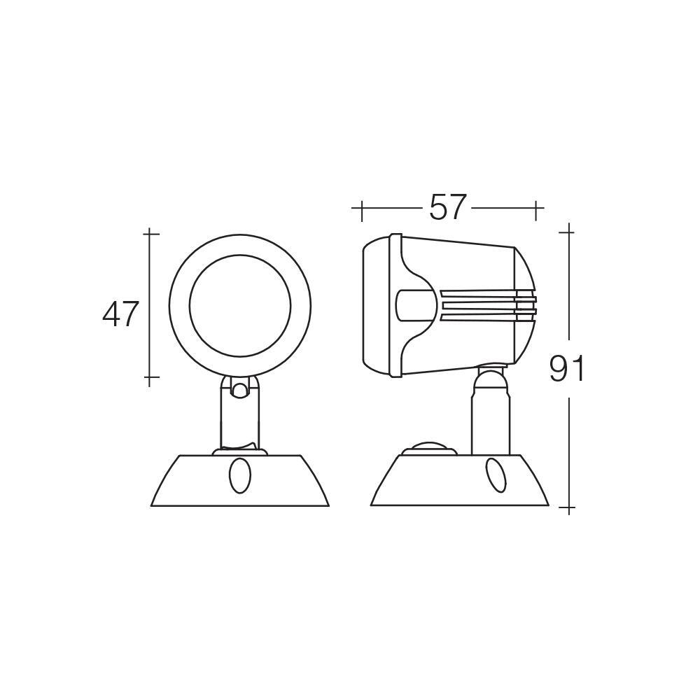 Narva 12V LED Interior Reading Light