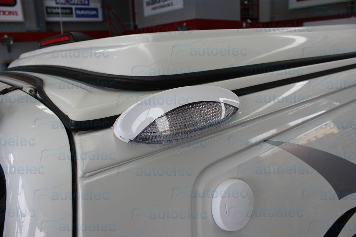 Narva Led Exterior Lamp Outside Light Awning 12 12V 24 24V Volt Caravan 87780